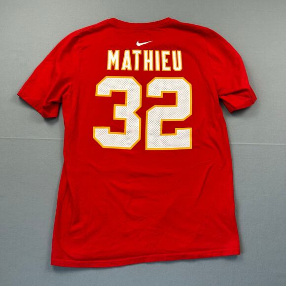 Nike Kansas City Chiefs T-Shirt Jersey Youth XL 18 / 20 Tyrann Mathieu #32 - Picture 2 of 4